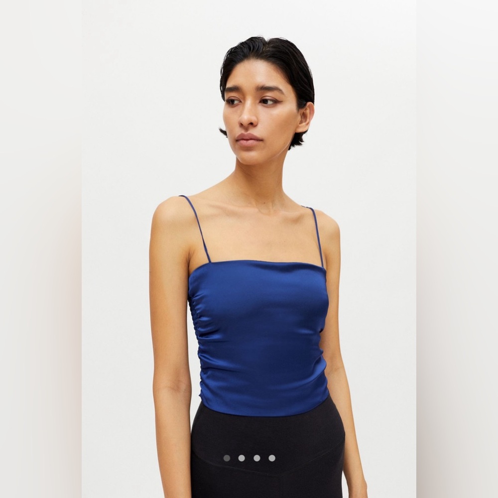 Urban outfitters royal blue silky cami